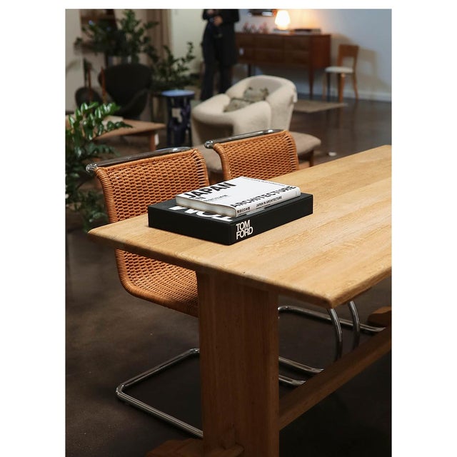 1970s 1970s French Oak Dining Table For Sale - Image 5 of 8