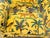 Vintage Postmodern Yellow Jungle Print Barrel Lounge Chair For Sale - Image 11 of 12