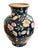 1980s Vintage Chinoiserie Floral Vase For Sale - Image 5 of 7