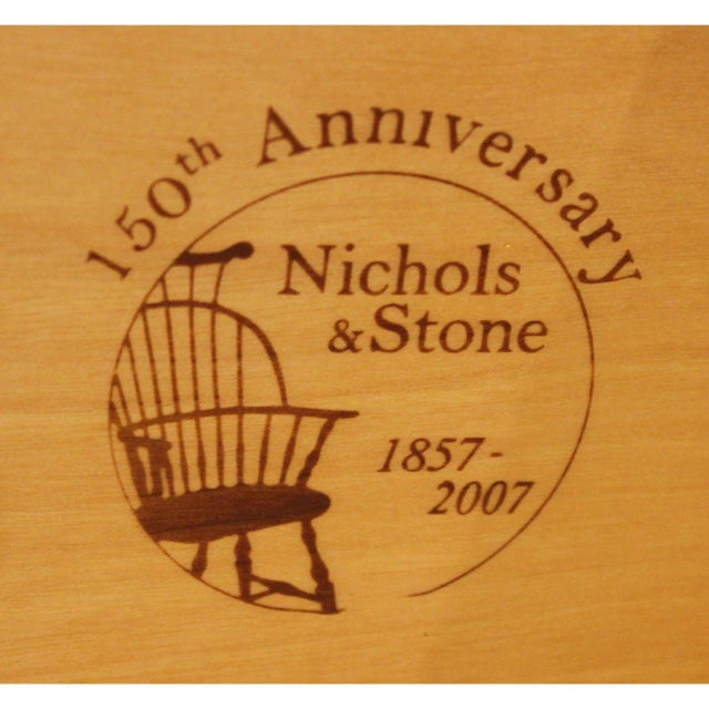 Late 20th Century Nichols & Stone Buffet W/Hutch For Sale In Portland, OR - Image 6 of 6
