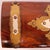 English Burl Walnut Tea Caddy With Decorative Brass Mounts For Sale - Image 4 of 10