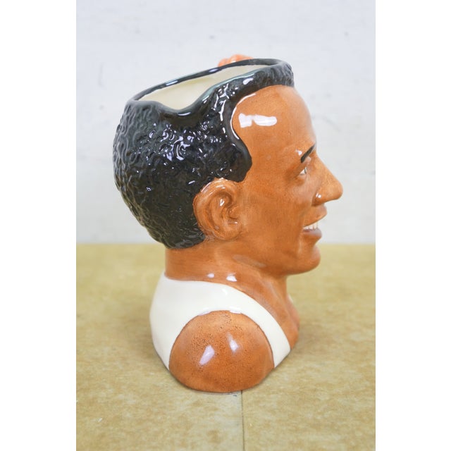 1990s Royal Doulton Jesse Owens Olympic Track & Field Toby Character Jug For Sale - Image 6 of 13