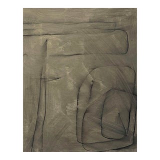 Untitled #Sp-218 by Murray Duncan, Abstract Geometric Mix Media on Paper, Contemporary For Sale