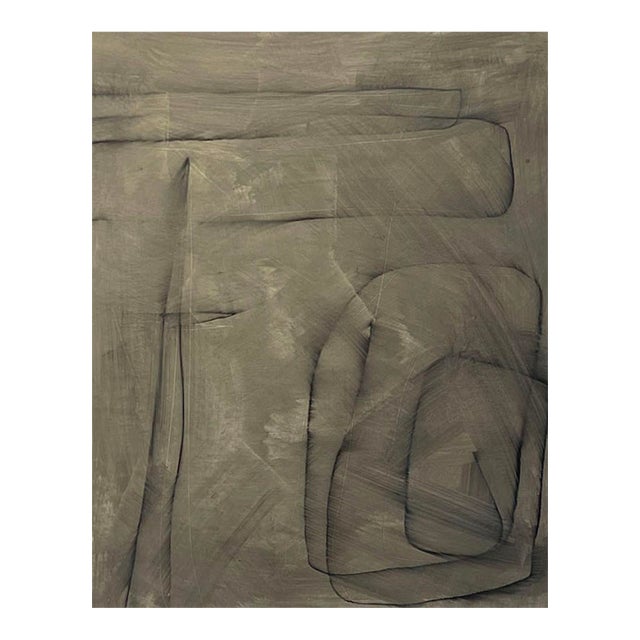 Untitled #Sp-218 by Murray Duncan, Abstract Geometric Mix Media on Paper, Contemporary For Sale