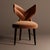 Brown Luna Dining Chair by Ottiu For Sale - Image 8 of 11
