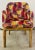 Mid-Century Modern Mid-Century Modern Style Chair Multicolor Upholstery and Walnut Frame, a Pair For Sale - Image 3 of 13