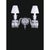 Collection Regina Floor Lamp in Metal and Crystal by Jago For Sale - Image 6 of 17
