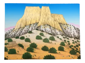 David Bradley "Enchanted Mesa" Signed Limited Edition Lithograph Unframed