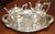 Gorham 'Plymouth' Pattern Five Piece Silver Plate Tea Service , Circa 1910". Undertray is 25" in width, 18.25" in depth...