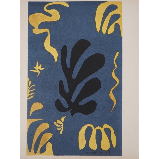 Henri Matisse, Découpage, Lithograph For Sale