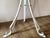 Vintage Hand-Forged Iron Coat Stand in White and Gold, 1950s For Sale - Image 15 of 18