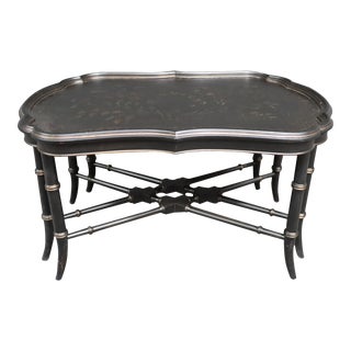 Ethan Allen Georgian Style Coffee Table For Sale
