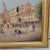 Early 20th Century Large Antique Venice Piazza San Marco Oil Painting by Nicholas Briganti in Gilt Frame For Sale - Image 5 of 8