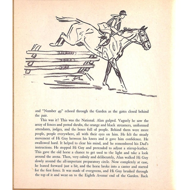 Original 1944 Pencil Drawing From Hi, Guy! The Cinderella Horse by Paul Brown 42 For Sale In New York - Image 6 of 6