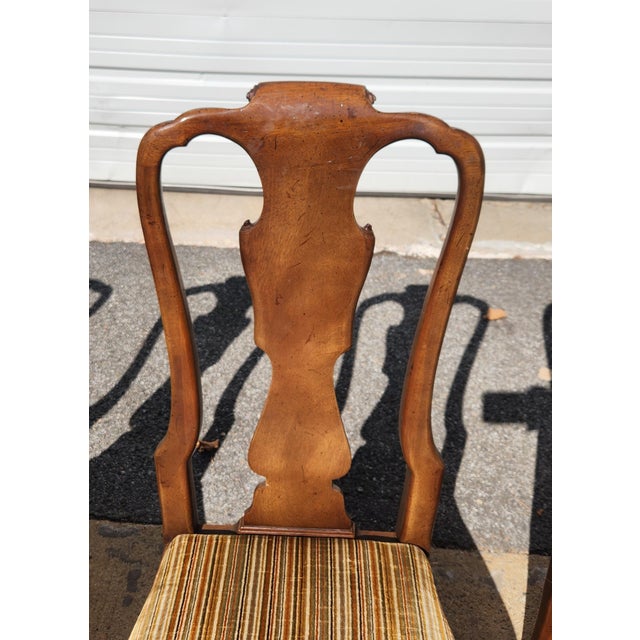 Brown Late 20th Century Set of 6 Henredon Dining Chairs For Sale - Image 8 of 13