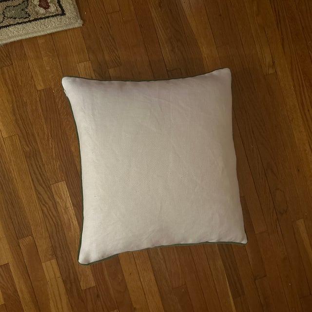 Modern Handcrafted Decorative Pillow Cover For Sale - Image 3 of 6