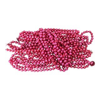 Mercury Glass Tree Garlands, S/5 | 396" For Sale