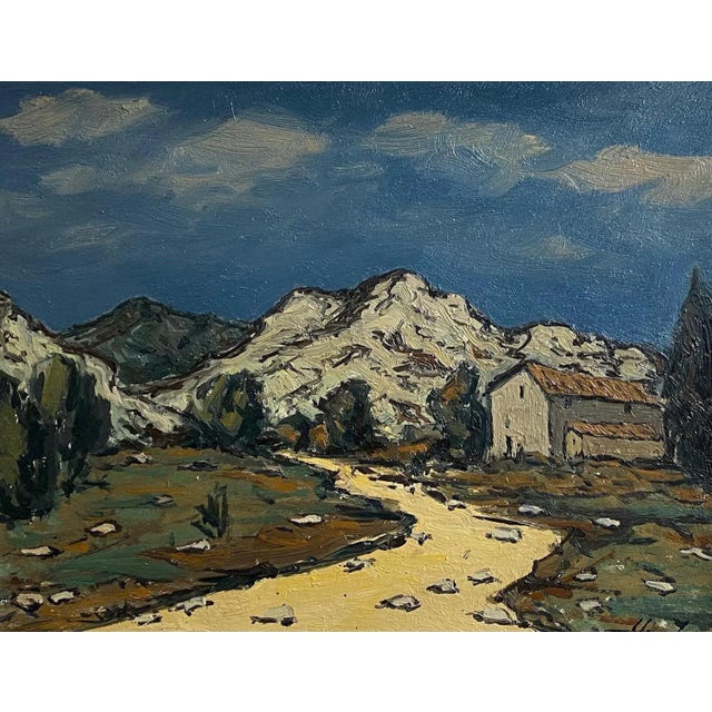 Marius Chambaz, Musée de l'Athénée No. 2, Oil on Wood For Sale - Image 9 of 9