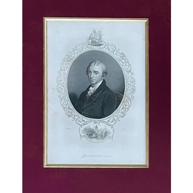 American James Monroe Signed Virginia Governor Land Grant Autograph Document, c.1800 — Rockingham County (Framed) For Sale - Image 3 of 6