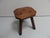 Antique Oak Milk Stool, 1890s, in Flawless conditions. Designed 1890 to 1919