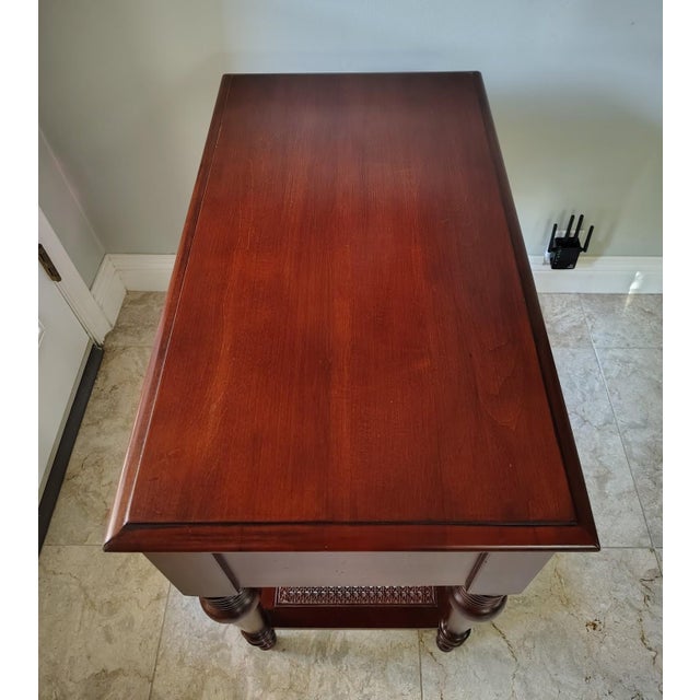 Brown British Classics Cayman Nightstand by Ethan Allen For Sale - Image 8 of 17