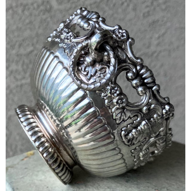 Circa 1980 Elegant Diminutive Neoclassical-Style Decorative Cachepot by f.b. Rogers For Sale - Image 13 of 15