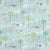 Sample - Schumacher Las Colinas Wallpaper, Blue For Sale
