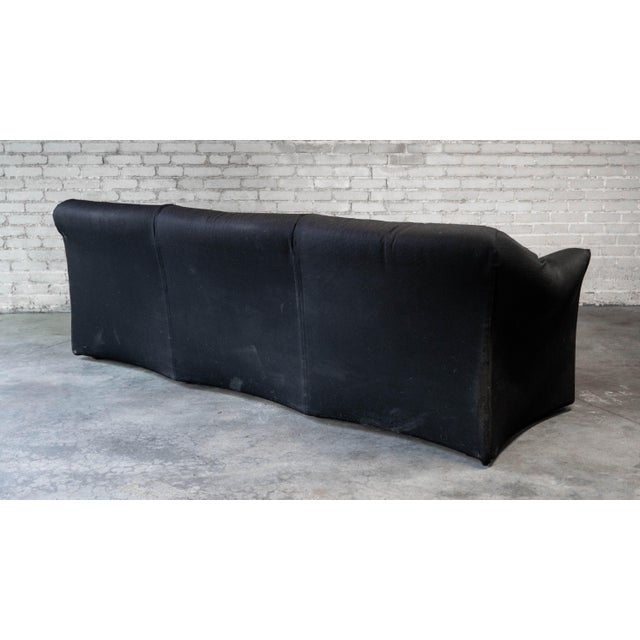 1970s Mario Bellini 'Tentazione' Three-Seater Sofa for Cassina For Sale - Image 10 of 15