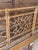 Late 20th Century Organic Modern “Cracked Ice” Rattan King Headboard by McGuire For Sale In Naples, FL - Image 6 of 12
