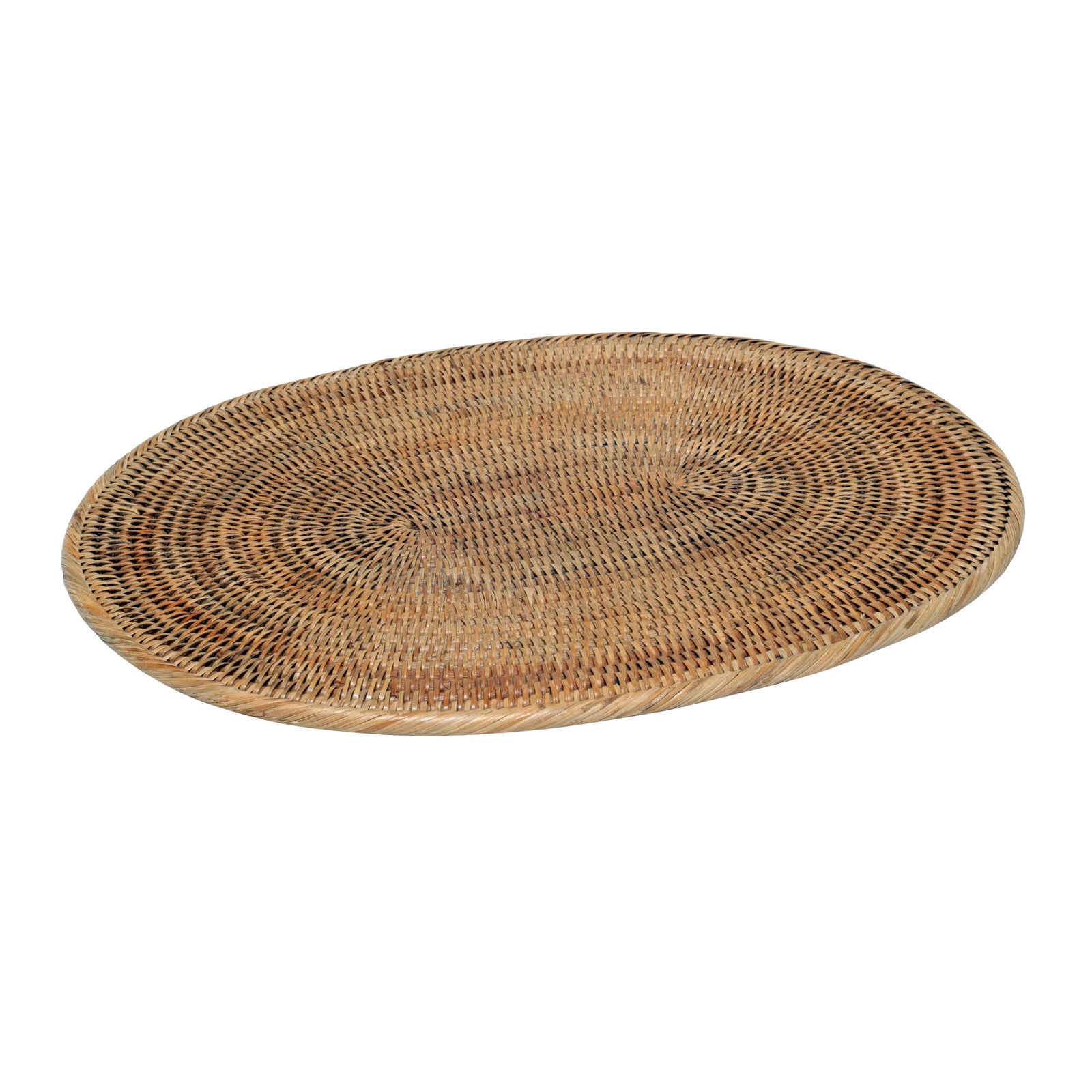 Artifacts Rattan Oval Placemat 20"x15" Chairish