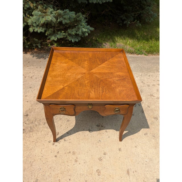 Milling Road by Baker Lamp Table For Sale - Image 9 of 10