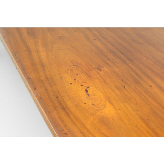 Brown Mahogany Boardroom Table, 1880s For Sale - Image 8 of 9