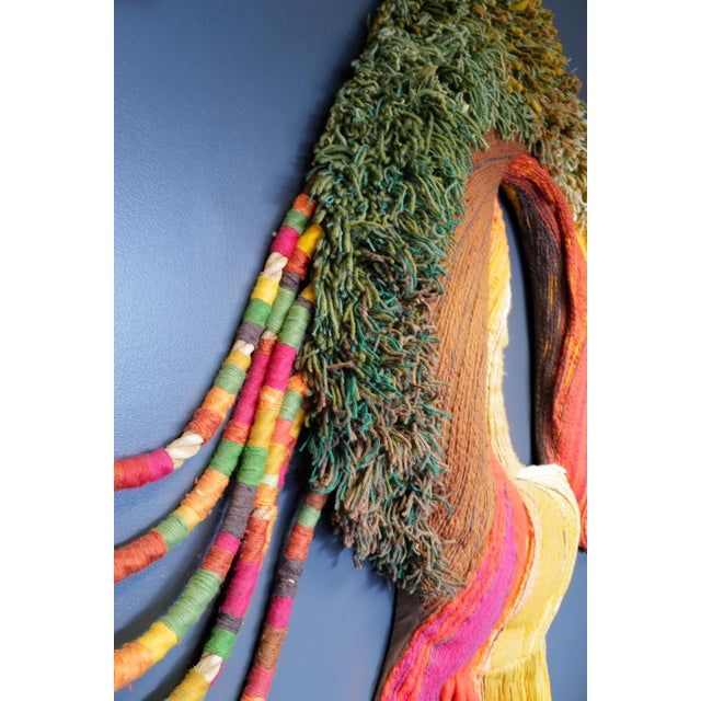 Large Fiber Art by Janet Kuemmerlein For Sale - Image 12 of 13