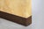 Mustard Italian Goatskin Parchment “Waterfall” Console Table Attributed to Aldo Tura For Sale - Image 8 of 13