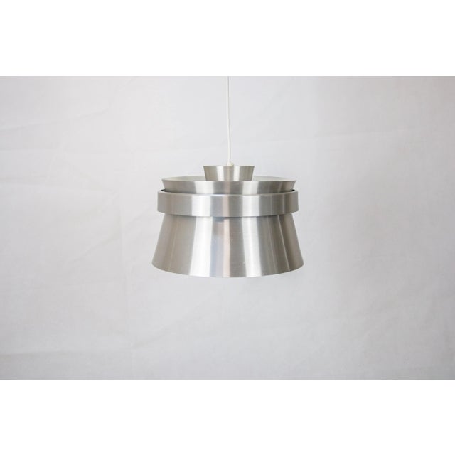 Danish Aluminum Pendant Lamp, 1960s For Sale - Image 9 of 9