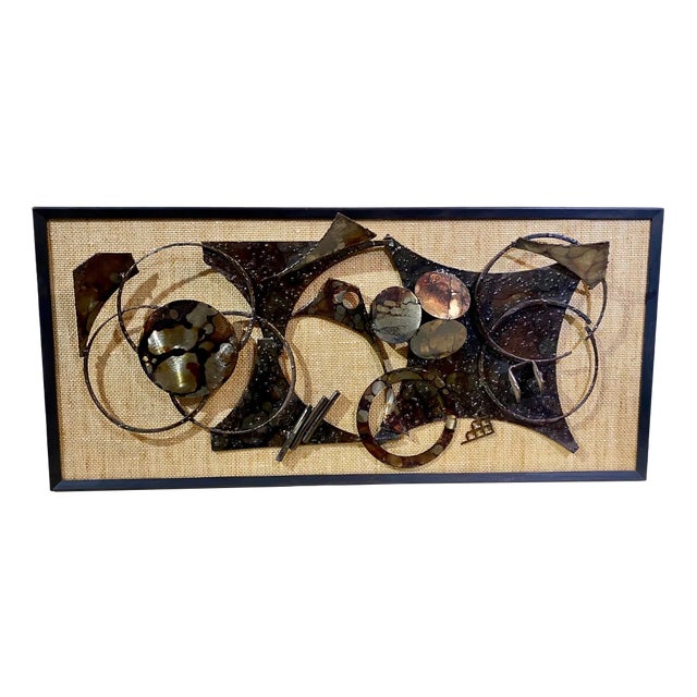 Sculptural Panel by Henrik Horst, 1970s For Sale