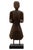 This carved male tribal sculpture brings an earthy, artisan crafted presence to any setting. Fashioned from solid wood, it...