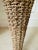 Wood Vintage 19.5” Woven Braided Natural Rattan & Seagrass Vase For Sale - Image 7 of 14