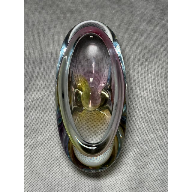 1960s Art Glass Bowl by J. Rozinek, Czech Republic, 1960s For Sale - Image 5 of 8