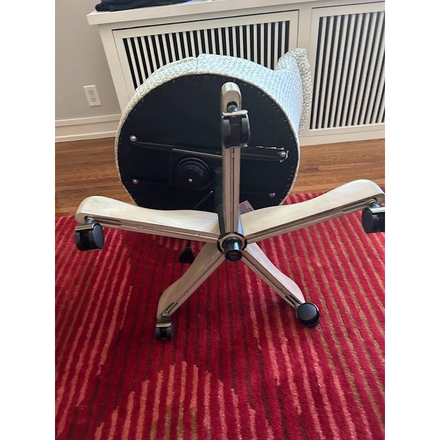 Ballard Designs Upholstered Modern Desk Chair Chairish