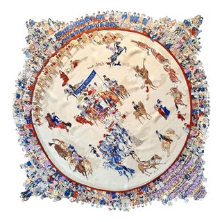 Hermès Le Cirque Molier 2004 Silk Scarf Designed by Dumas Philippe For Sale