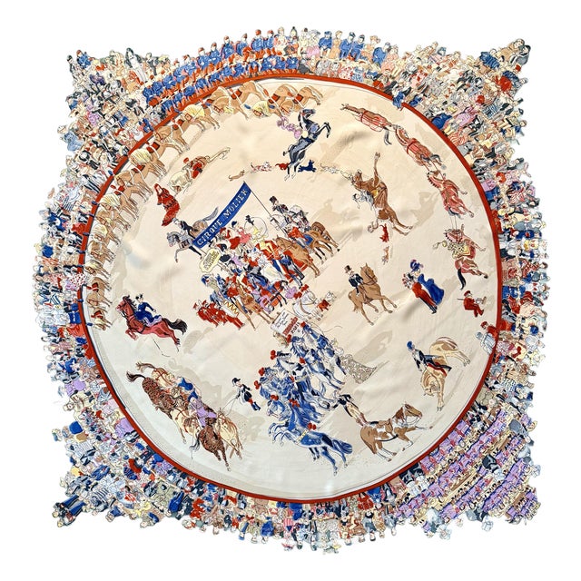 Hermès Le Cirque Molier 2004 Silk Scarf Designed by Dumas Philippe For Sale