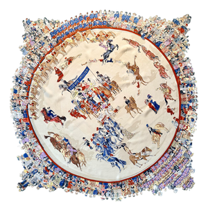 Hermès Le Cirque Molier 2004 Silk Scarf Designed by Dumas Philippe