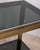 Metal Vintage Italian Brass and Smoked Glass Trolley, 1970s For Sale - Image 7 of 11