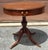 Wood 1940s Georgian-Style Mahogany Drum Table With a Single Drawer and Brass Hardware For Sale - Image 7 of 9