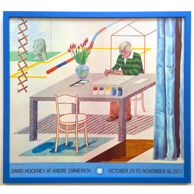 レア　David Hockney ポスター レア David Hockney ポスター - メルカリ