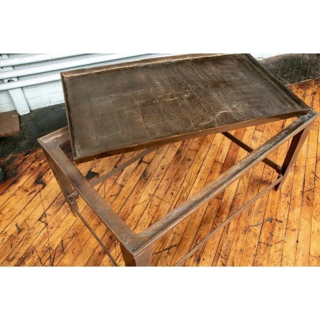 Mid 20th Century 20th Century Bronze Tray Coffee Table For Sale - Image 5 of 7