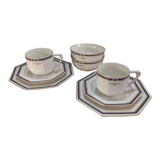 Late 20th Century Givenchy Dinnerware Set For Sale