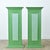 These painted pedestals from France are the perfect display pieces for making a colorful statement. Painted a playful...