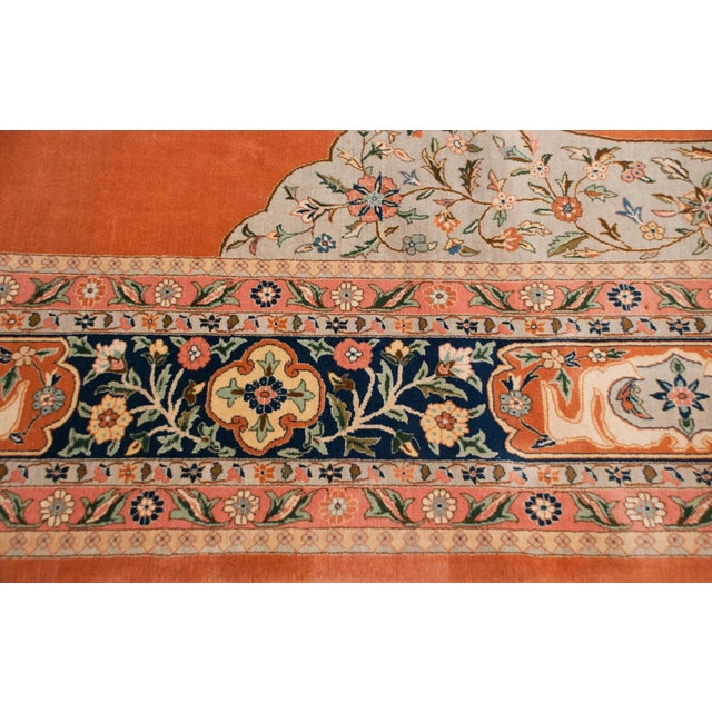 Vintage Bulgarian Tabriz Design Rug - 14' X 20'10" For Sale - Image 4 of 11